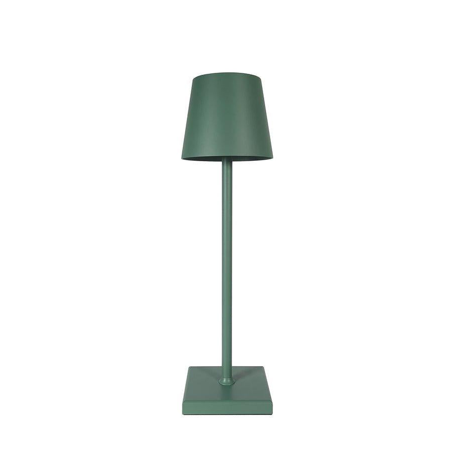 Lampada da Tavolo Ricaricabile Metallo Senza Fili Design Compatto