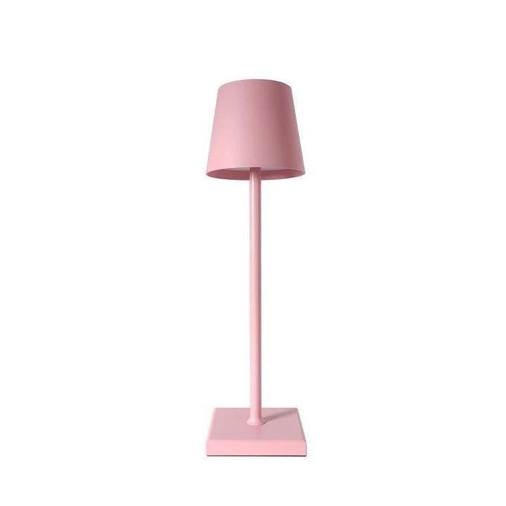 Lampada da Tavolo Ricaricabile Metallo Senza Fili Design Compatto