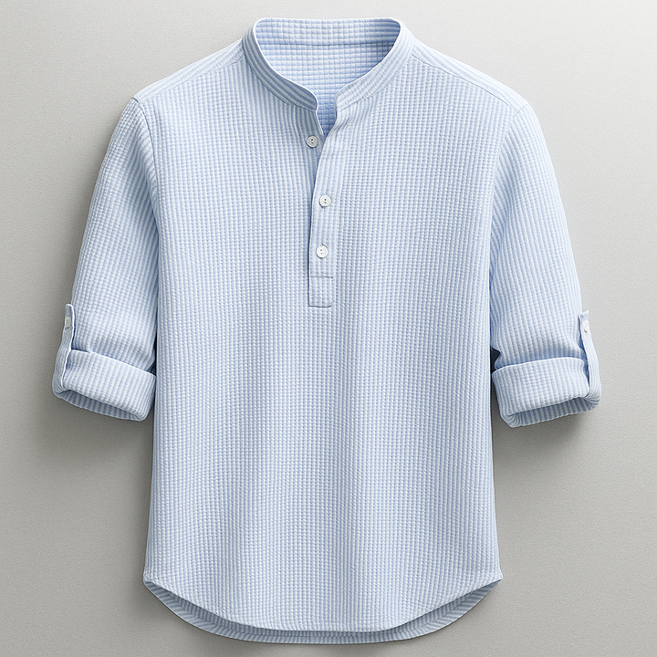 Camicia Uomo Cotone Traspirante Vestibilità Classica - Vesarelli