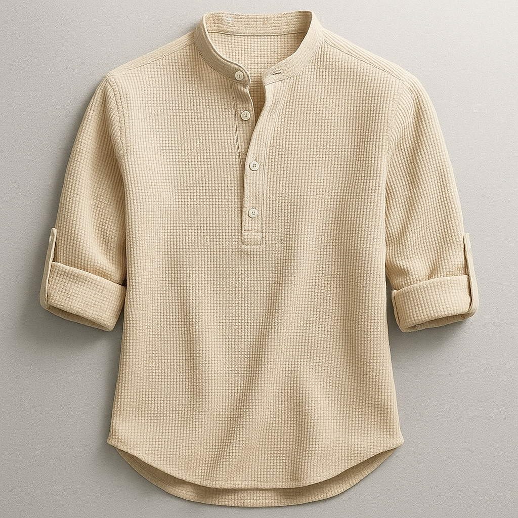 Luca | Elegante Camicia Uomo in Cotone Premium - Vestibilità Su Misura &amp; Comfort Assoluto 3