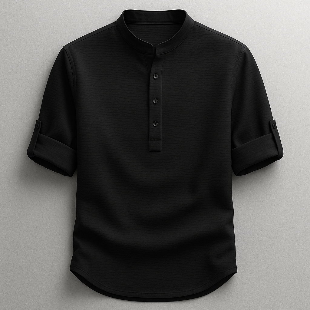 Luca | Elegante Camicia Uomo in Cotone Premium - Vestibilità Su Misura &amp; Comfort Assoluto 6