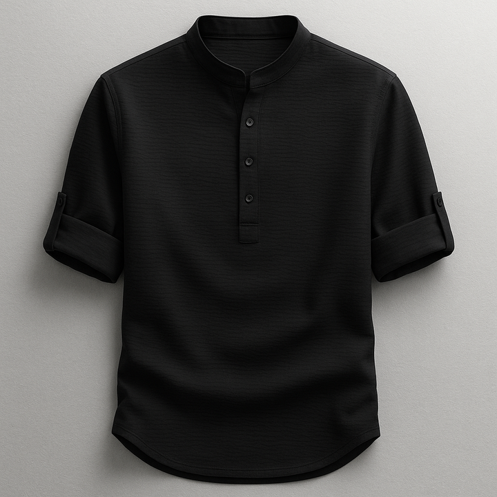 Luca | Elegante Camicia Uomo in Cotone Premium - Vestibilità Su Misura &amp; Comfort Assoluto 6