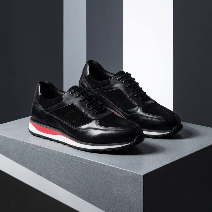 Luca | Eleganti Sneaker da Uomo in Pelle di Alta Qualità, Comode e Versatili per Ogni Occasione 1