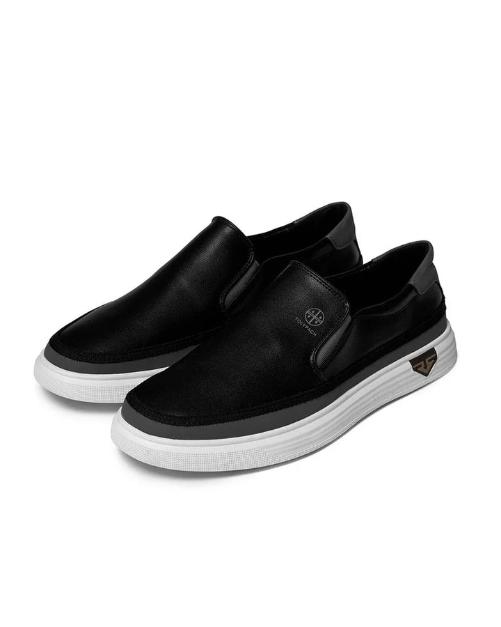 Sneakers Uomo Slip-On in Pelle Artigianale - Vesarelli