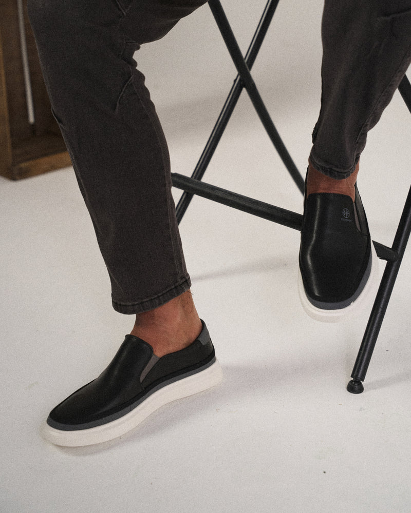 Luca | Eleganti e Comode Sneakers Slip-On in Pelle Italiana 2