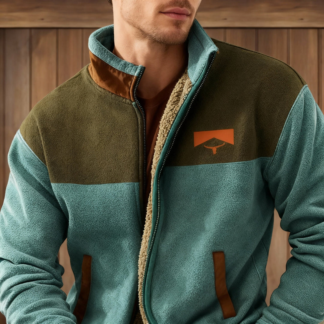 Luca | Giacca Leggera Casual da Uomo con Stampa 3D 1