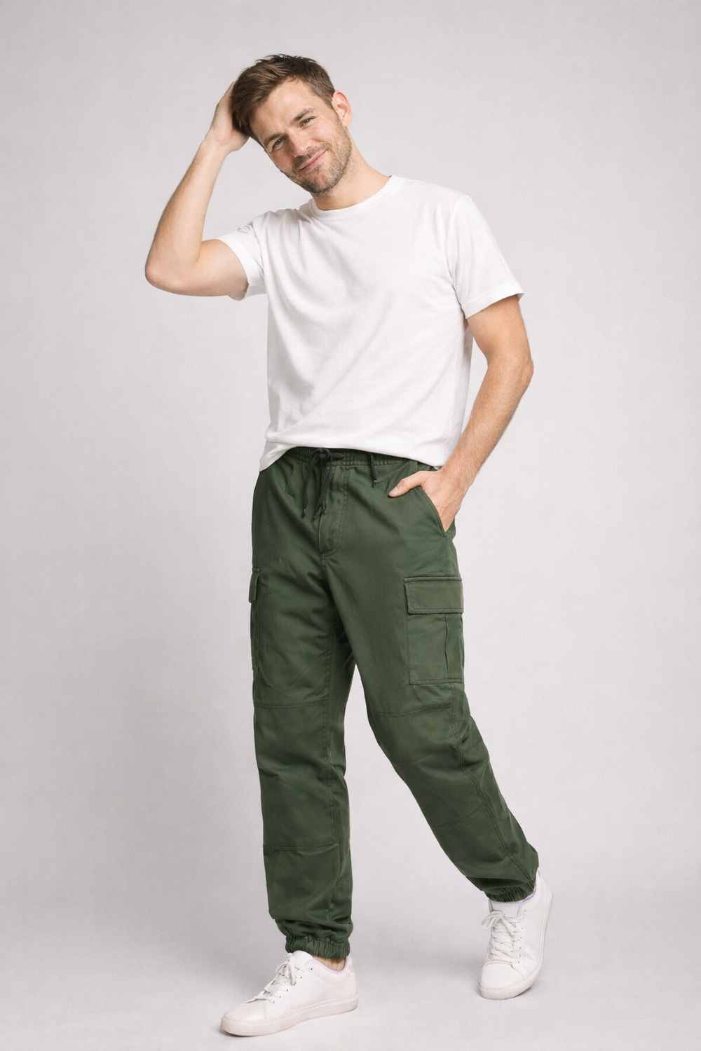 Luca | Pantaloni Cargo Uomo Moderni, Leggeri e Funzionali 1
