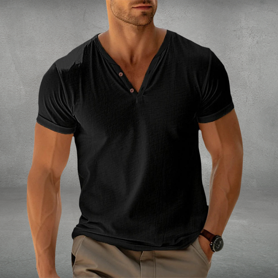 Polo Uomo Tessuto Traspirante Vestibilità Moderna
