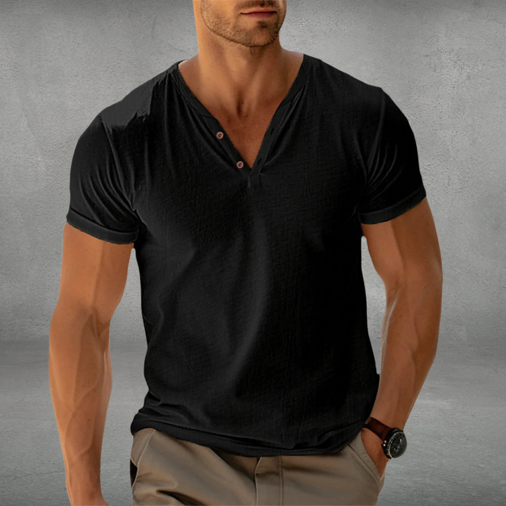 Polo Uomo Tessuto Traspirante Vestibilità Moderna