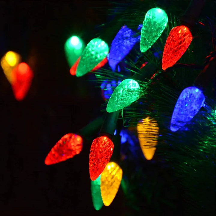 Ghirlanda Natalizia Luci LED Multimodali Decorazione - Vesarelli