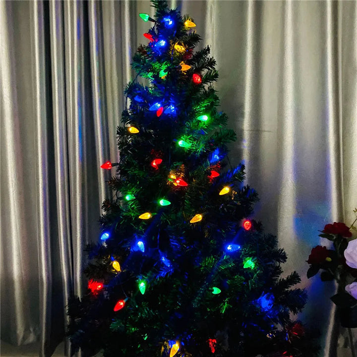 Luci da favola | Ghirlanda natalizia con 8 modalità di illuminazione 4