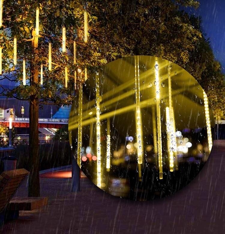 LumiDrop – Luci a pioggia di meteoriti a LED impermeabili per esposizioni esterne 2