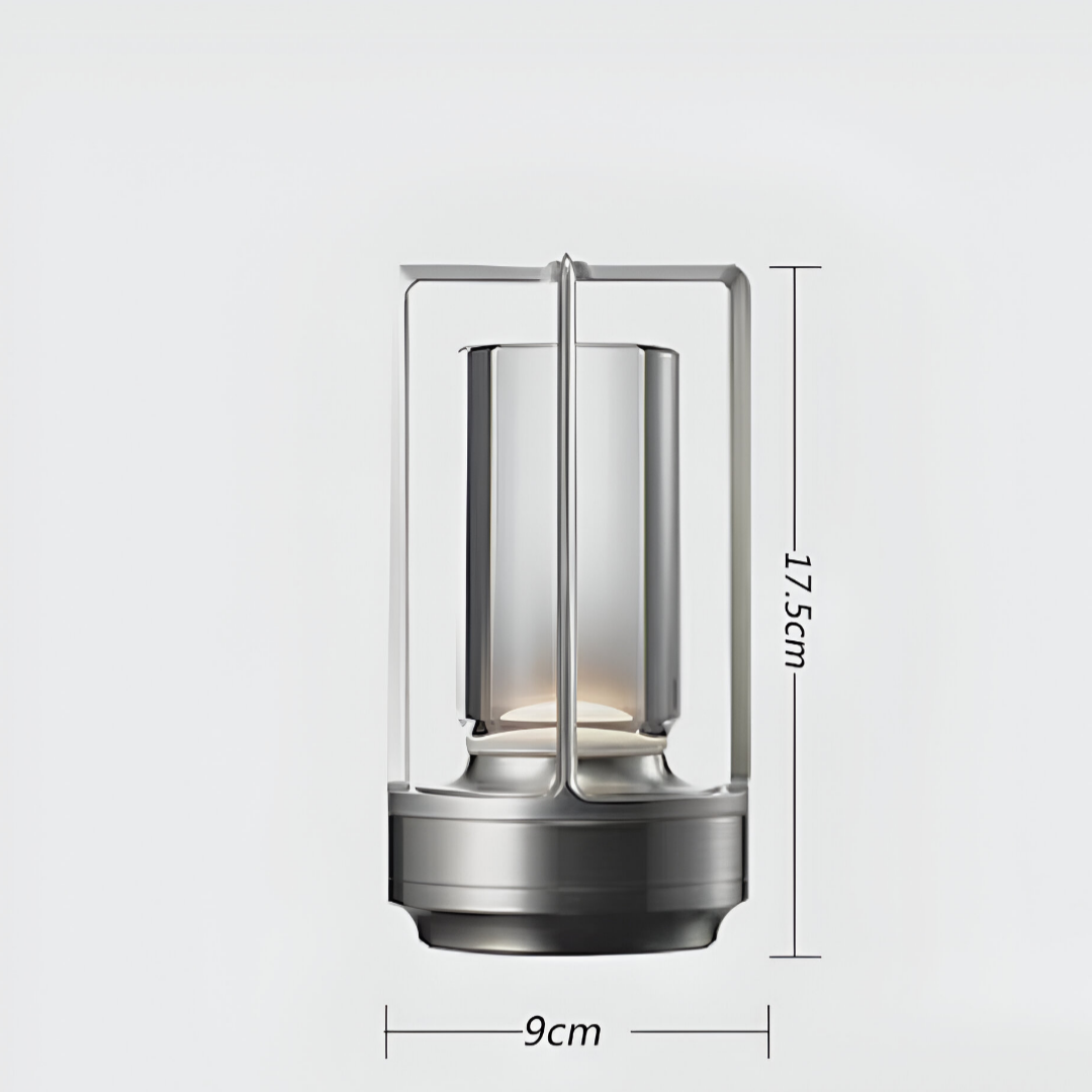 LuminaGlow | Lampada da tavolo portatile dimmerabile per l'illuminazione di camere da letto e uffici 10