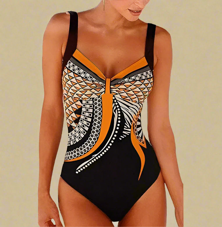 Luna | Costume da bagno classico con cut-out 4