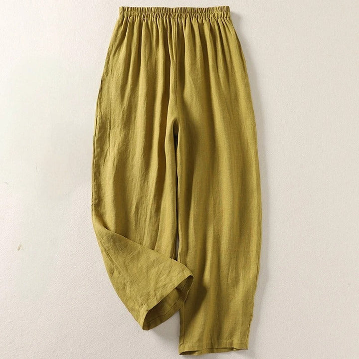 Luna | Eleganti Pantaloni Donna a Gamba Larga per Comfort e Stile 1