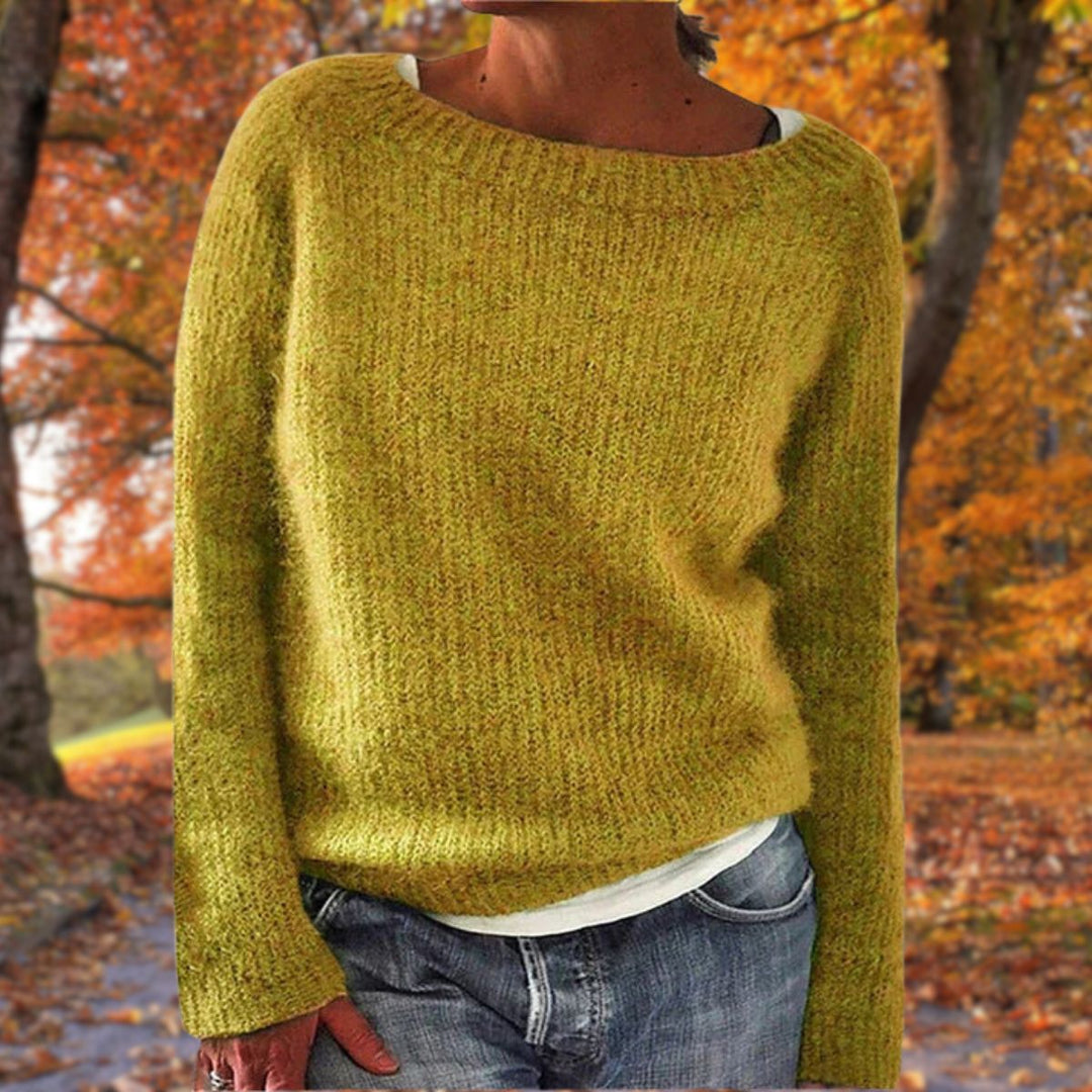 Maglione Donna in Lana Merino Morbida Regular Fit - Vesarelli