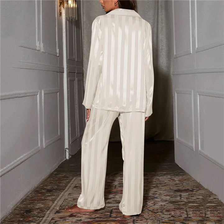 Set Pigiameria Donna in Raso Elegante Vestibilità Classica - Vesarelli