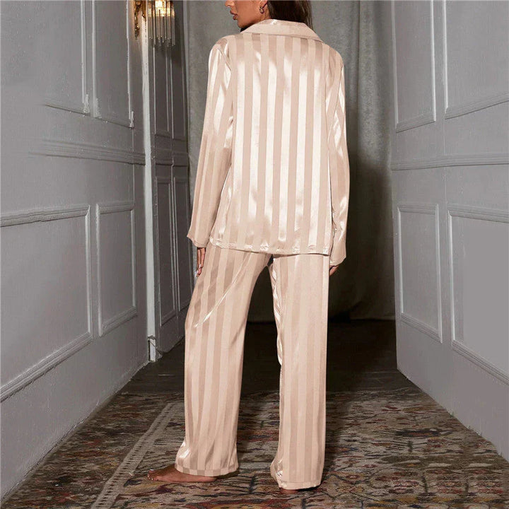 Set Pigiameria Donna in Raso Elegante Vestibilità Classica - Vesarelli