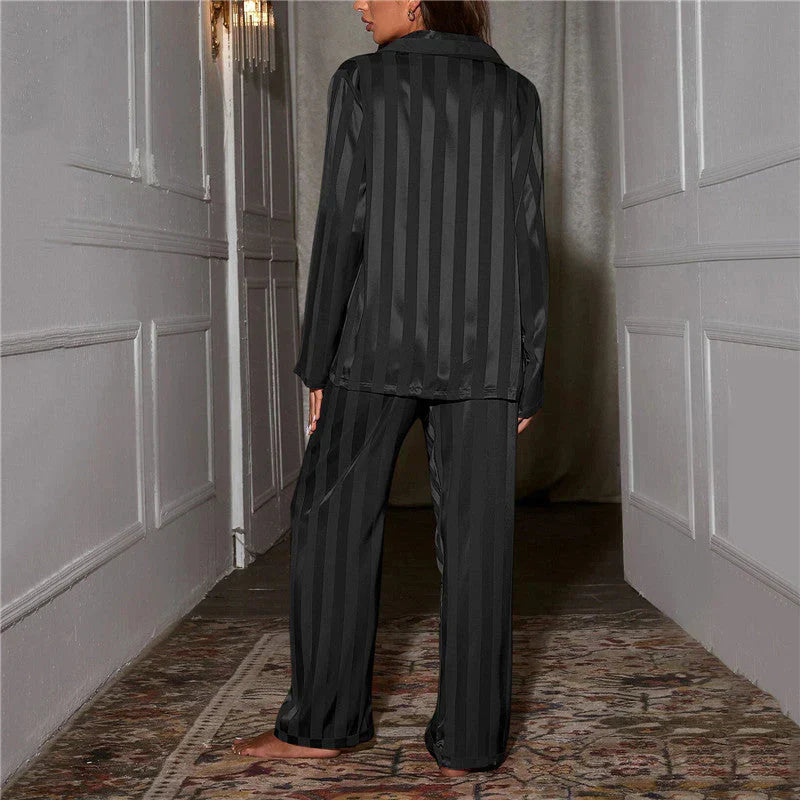 Set Pigiameria Donna in Raso Elegante Vestibilità Classica - Vesarelli
