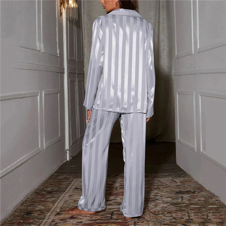Set Pigiameria Donna in Raso Elegante Vestibilità Classica - Vesarelli