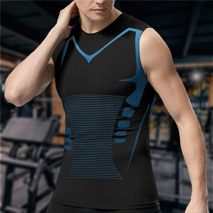Gilet Uomo Modellante Estivo Sculpt Support Slim Fit - Vesarelli