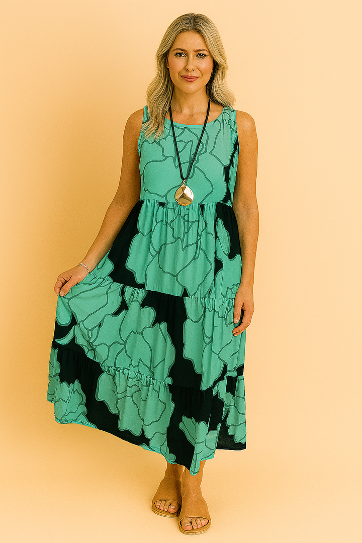MARY | Elegante abito floreale da donna 2
