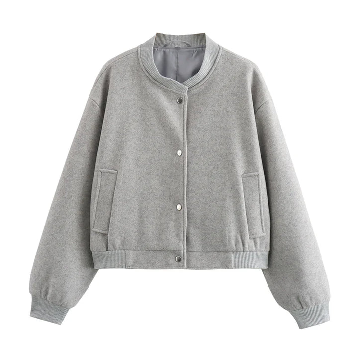Giacca Bomber Donna Leggera Corto Casual