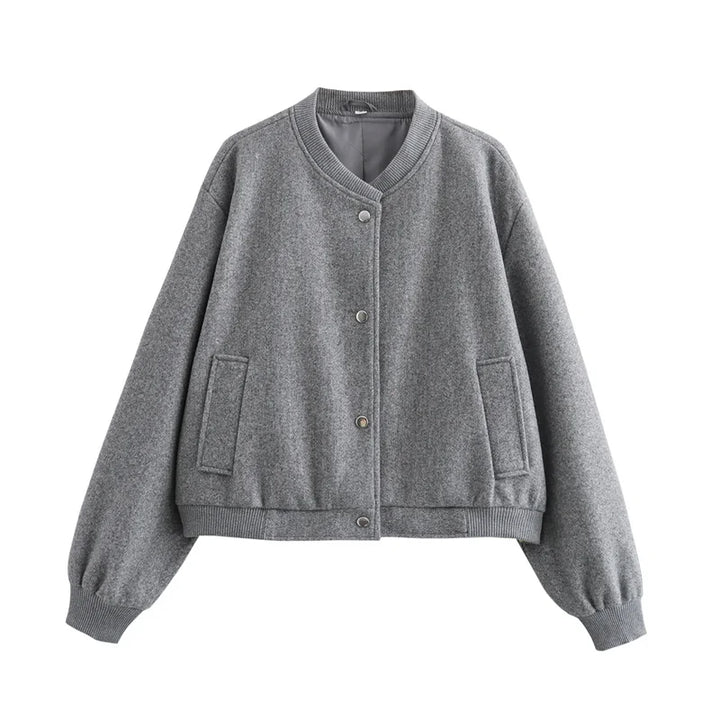 Giacca Bomber Donna Leggera Corto Casual