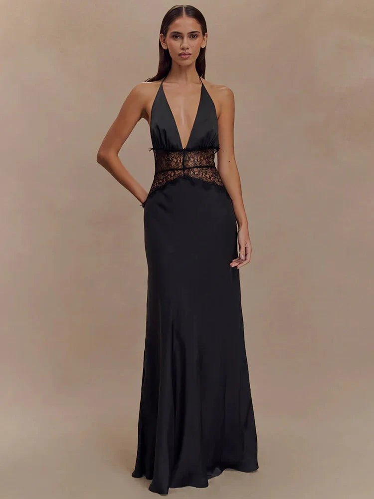 Maeve | Abito Lungo Donna Scollo Halter 4
