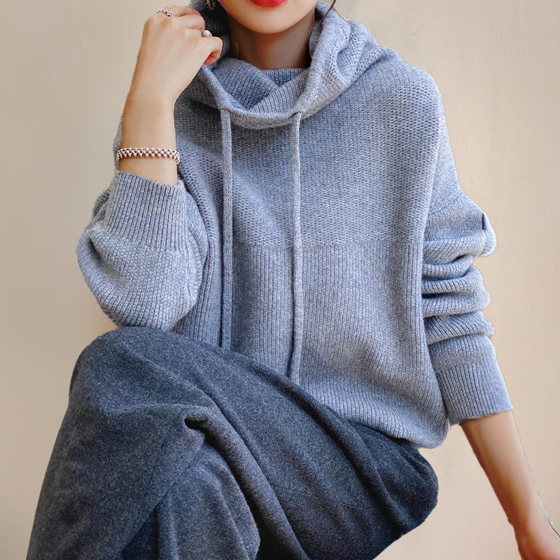 Maglione Donna | Cappuccio Avvolgente & Taglio Regolare