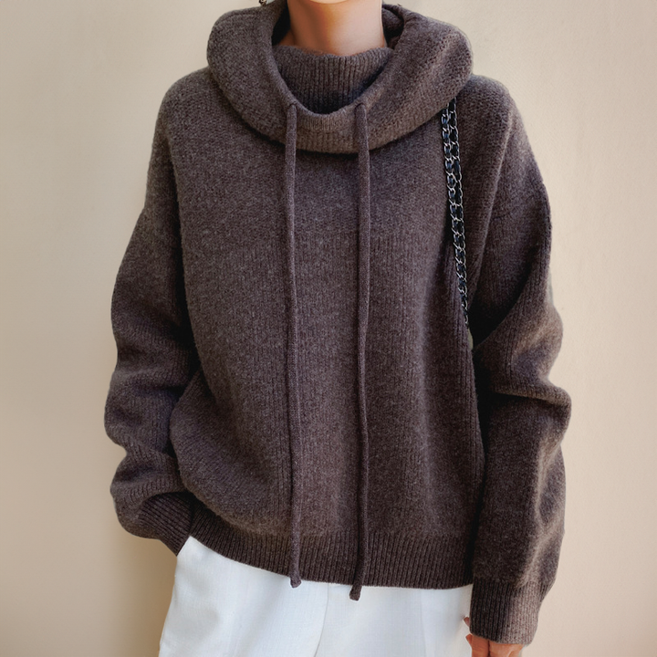 Maglione Donna | Cappuccio Avvolgente & Taglio Regolare