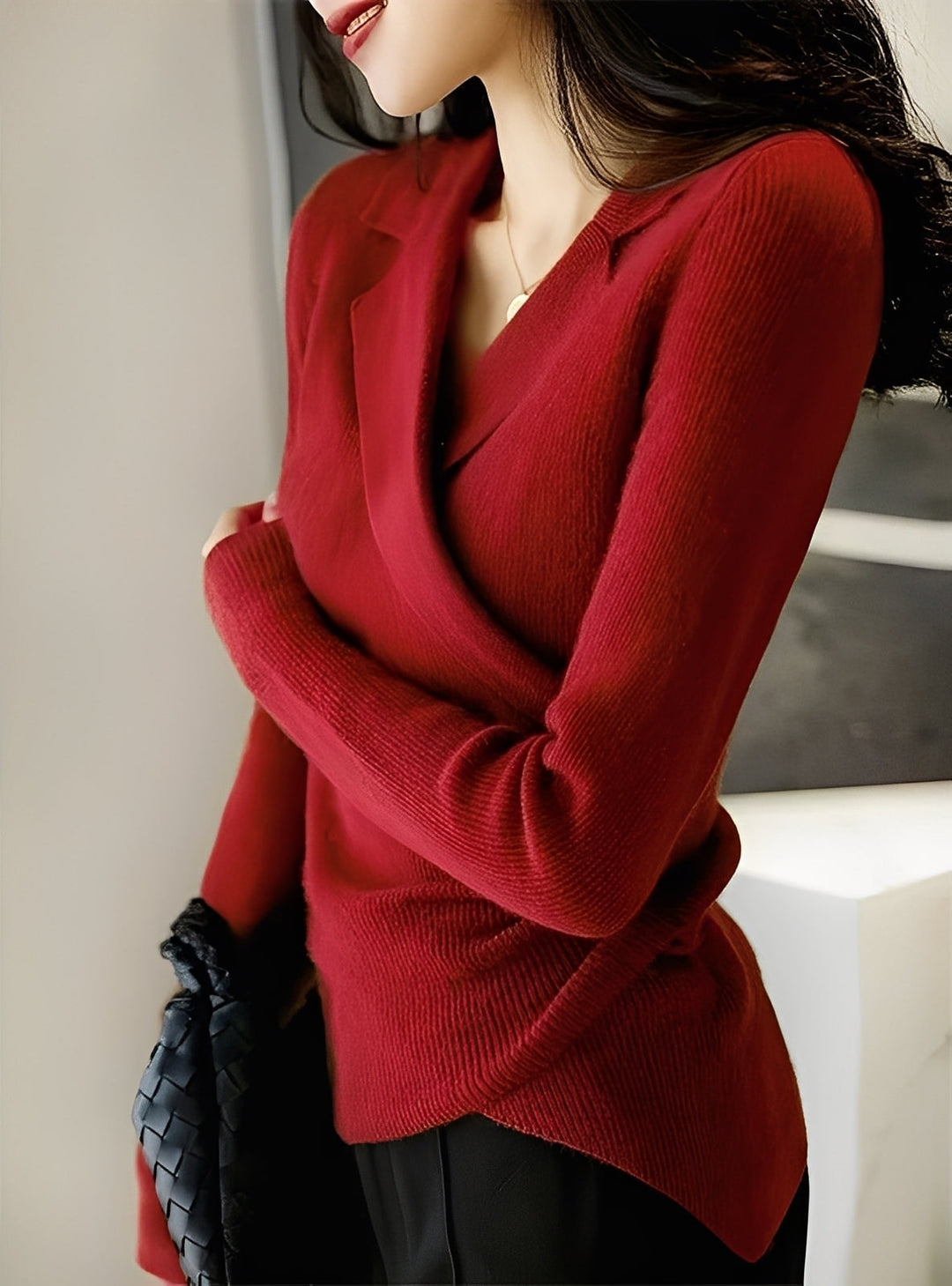 Maglione Donna Classico in Lana Caldo - Vesarelli