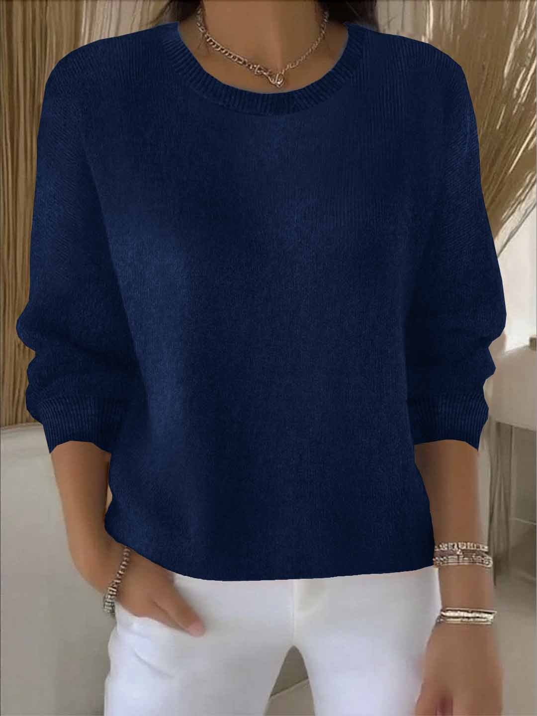 Maglione Donna Elegante - Comfort e Stile Versatile per Ogni Occasione, Maglioni Donna Trendy e Femminili 4