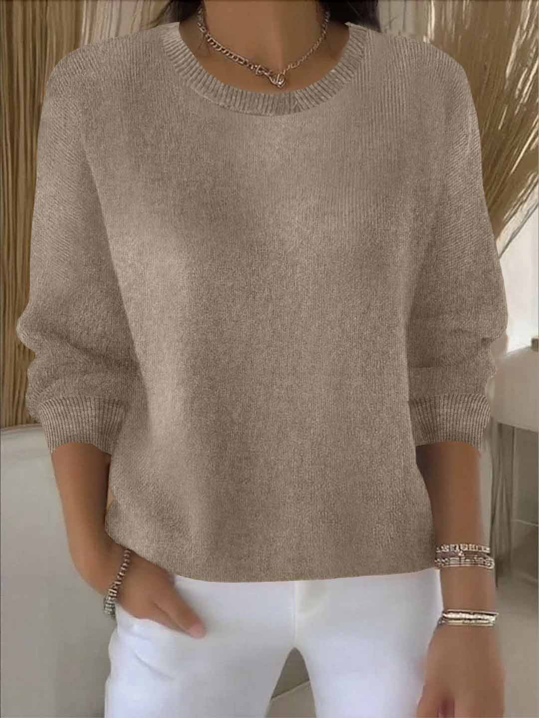 Maglione Donna Elegante - Comfort e Stile Versatile per Ogni Occasione, Maglioni Donna Trendy e Femminili 5