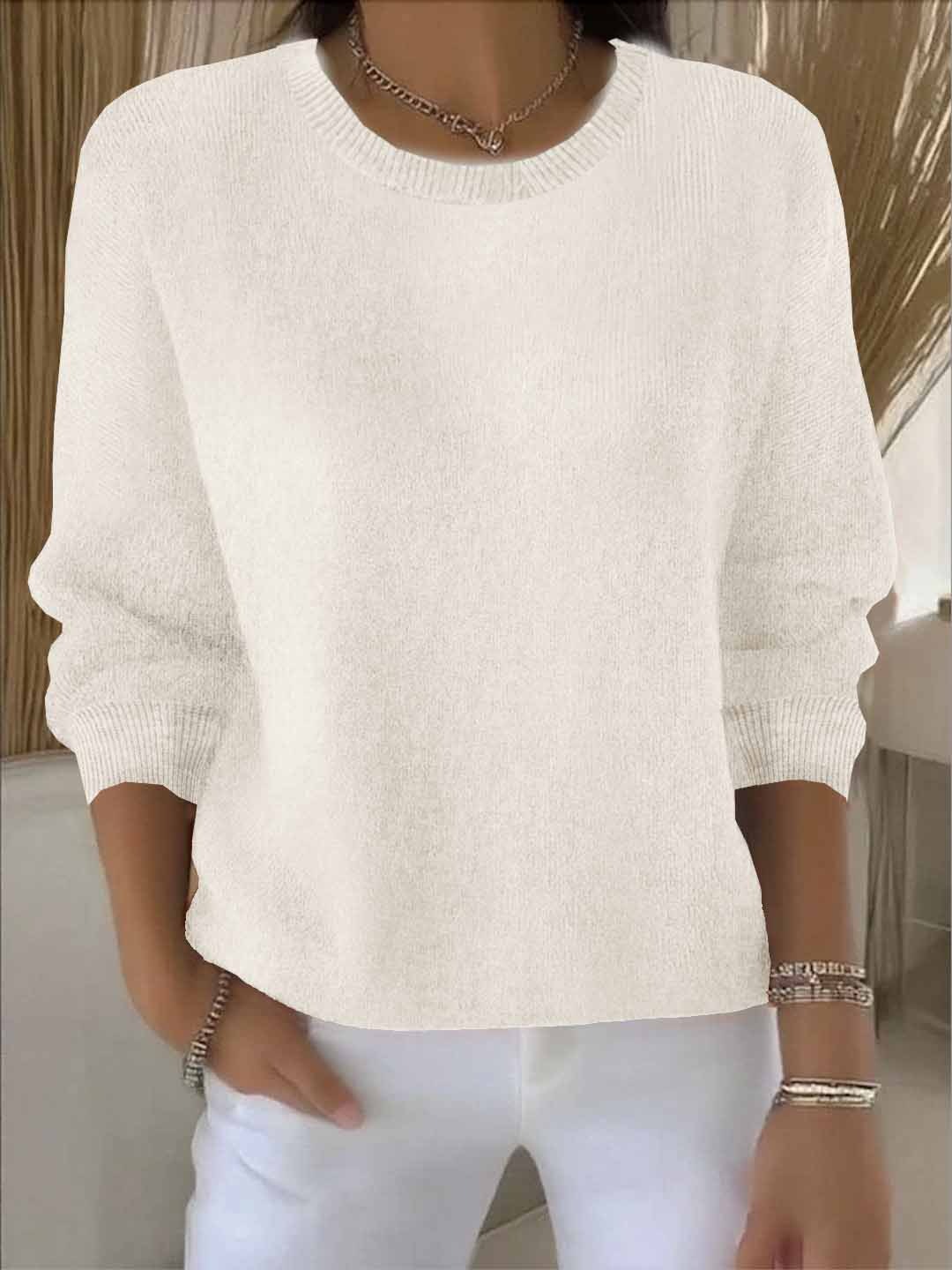 Maglione Donna Elegante - Comfort e Stile Versatile per Ogni Occasione, Maglioni Donna Trendy e Femminili 7