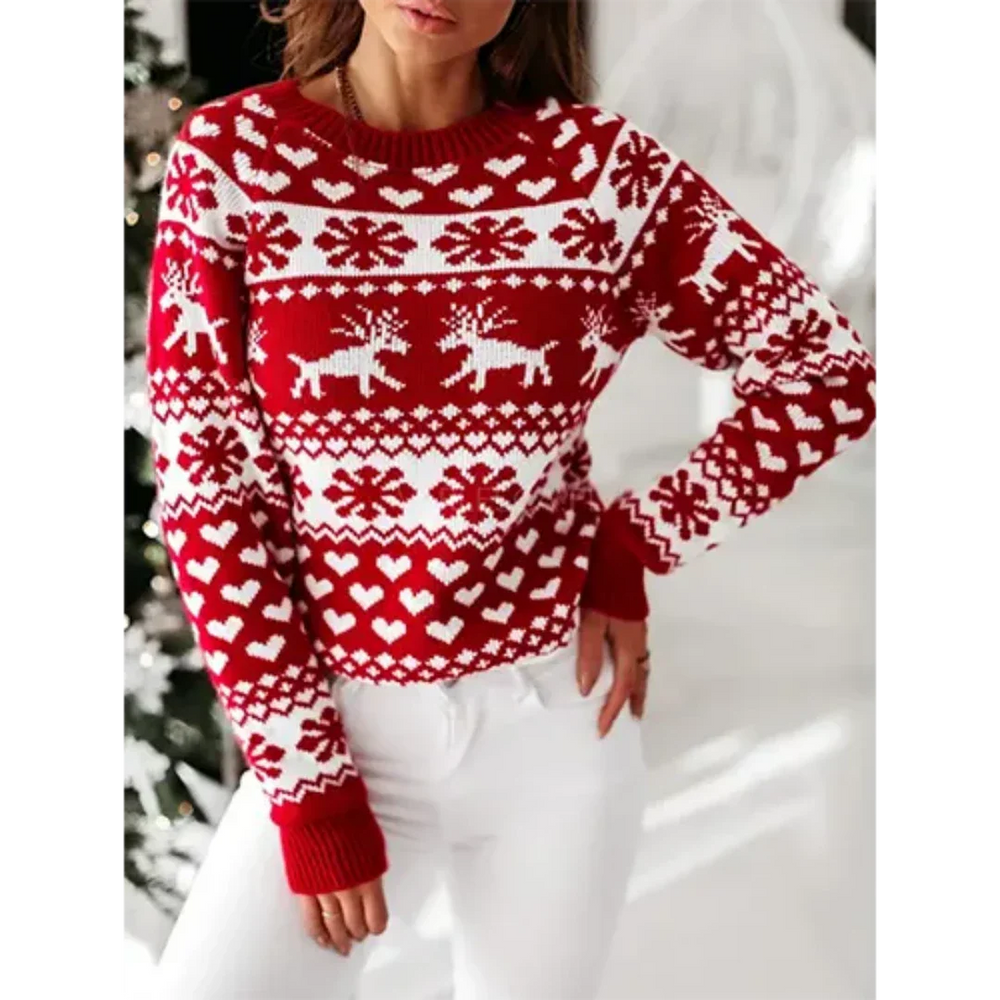 Maglione Donna Caldo Morbido Vestibilità Comoda - Vesarelli