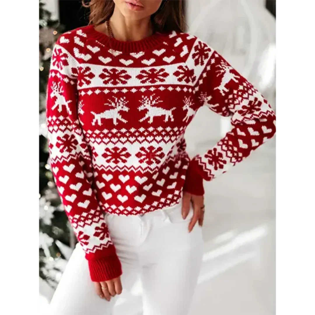 Maglione Donna Caldo Morbido Vestibilità Comoda - Vesarelli