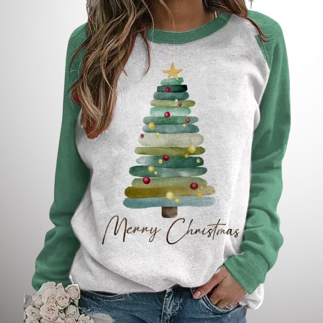 Maglione Donna in Maglia Calda Girocollo Invernale - Vesarelli