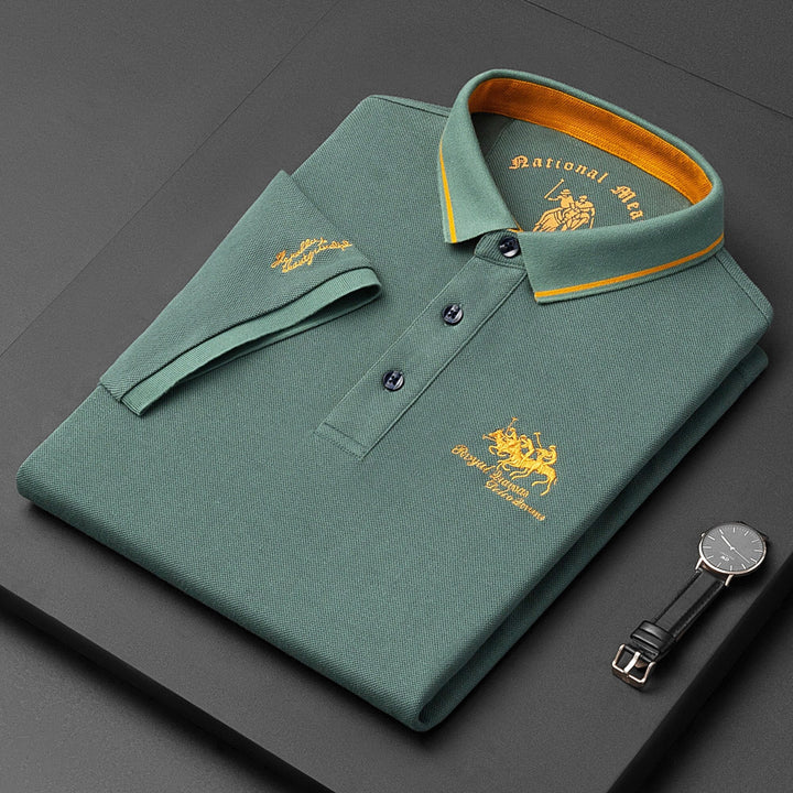 Maglione Uomo Polo Cotone Vestibilità Comoda - Vesarelli