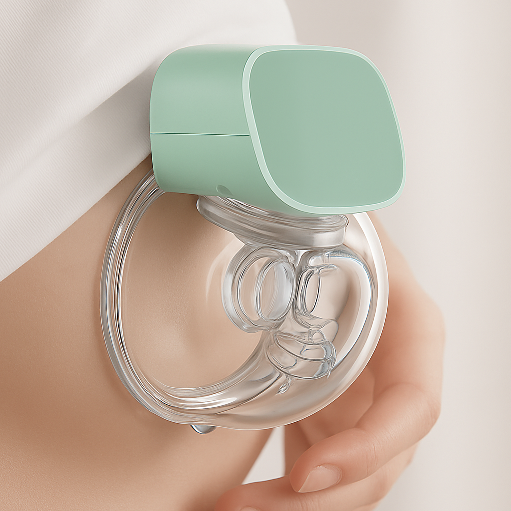 Tiralatte Portatile Silicone con Base a Ventosa per Mamme - Vesarelli