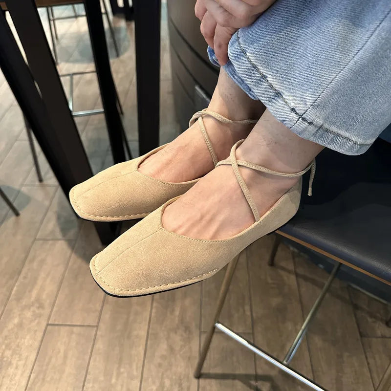 Marina | Ballerine Mary Jane in Pelle Donna 7