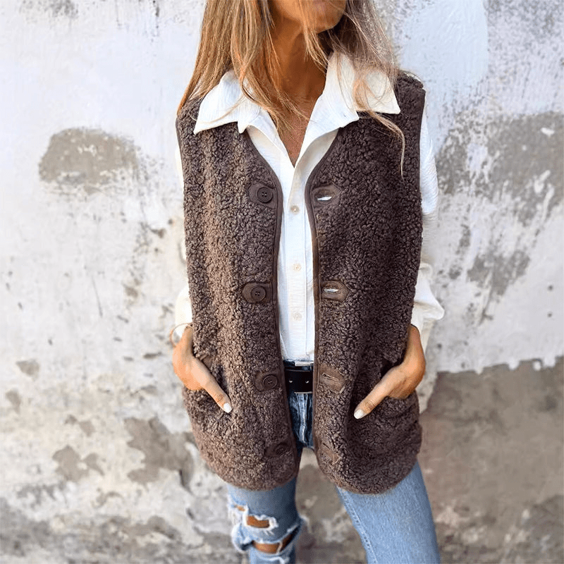 Gilet Donna Morbido Caldo Vestibilità Comoda - Vesarelli