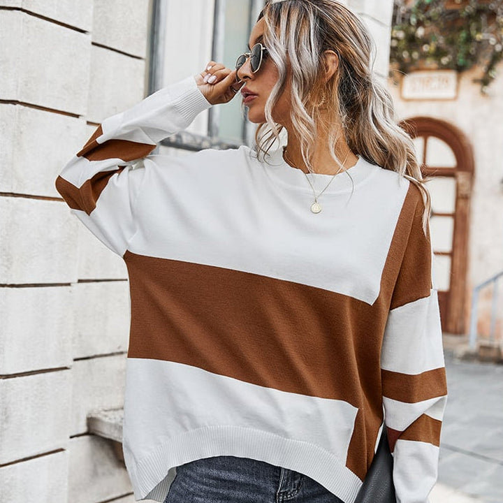Mavoni | Maglione Pullover Scollo Rotondo Maniche Lunghe