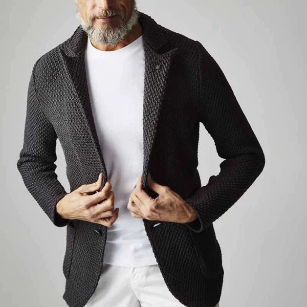 Blazer Uomo Stile Classico Vestibilità Elegante - Vesarelli