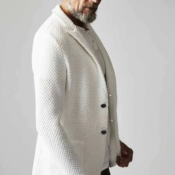 Max | Blazer elegante con motivo a spina di pesce 1