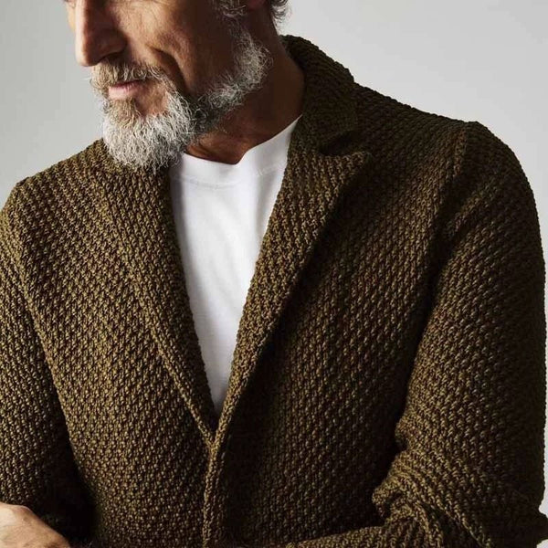 Max | Blazer elegante con motivo a spina di pesce 4