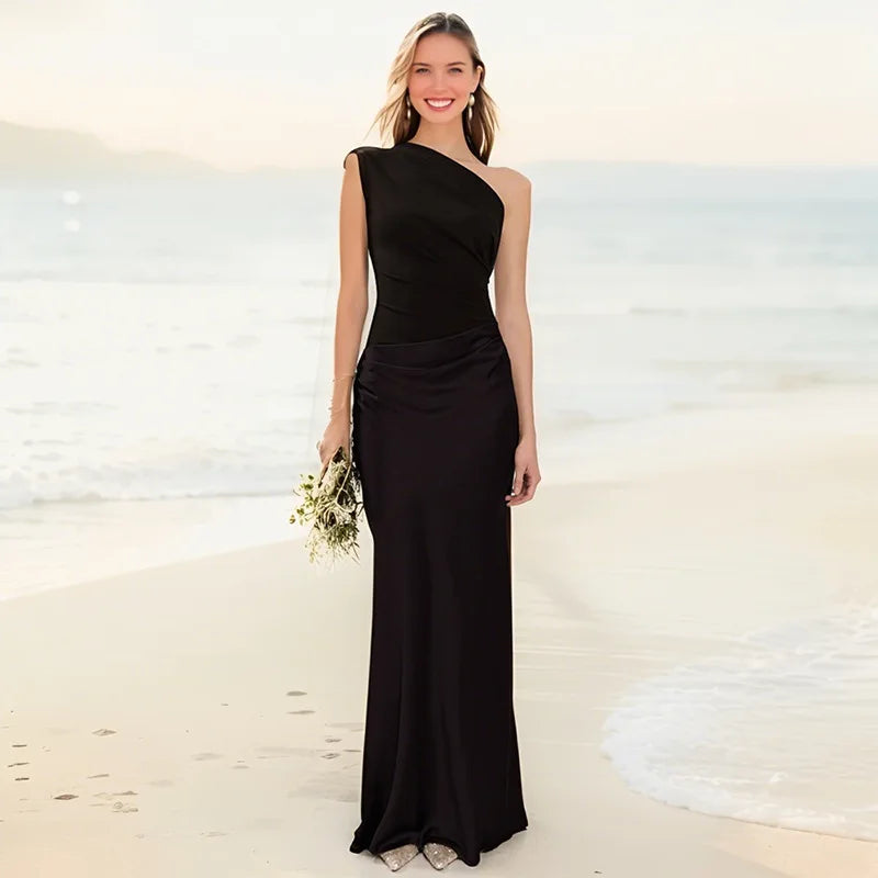 Maxi Abito Donna | Spalla scoperta & Linea aderente slanciante