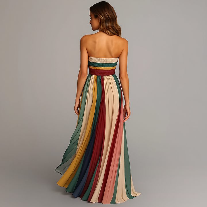 Maxi Abito Elegante da Donna per Occasioni Speciali - Look Glamour e Raffinato 3