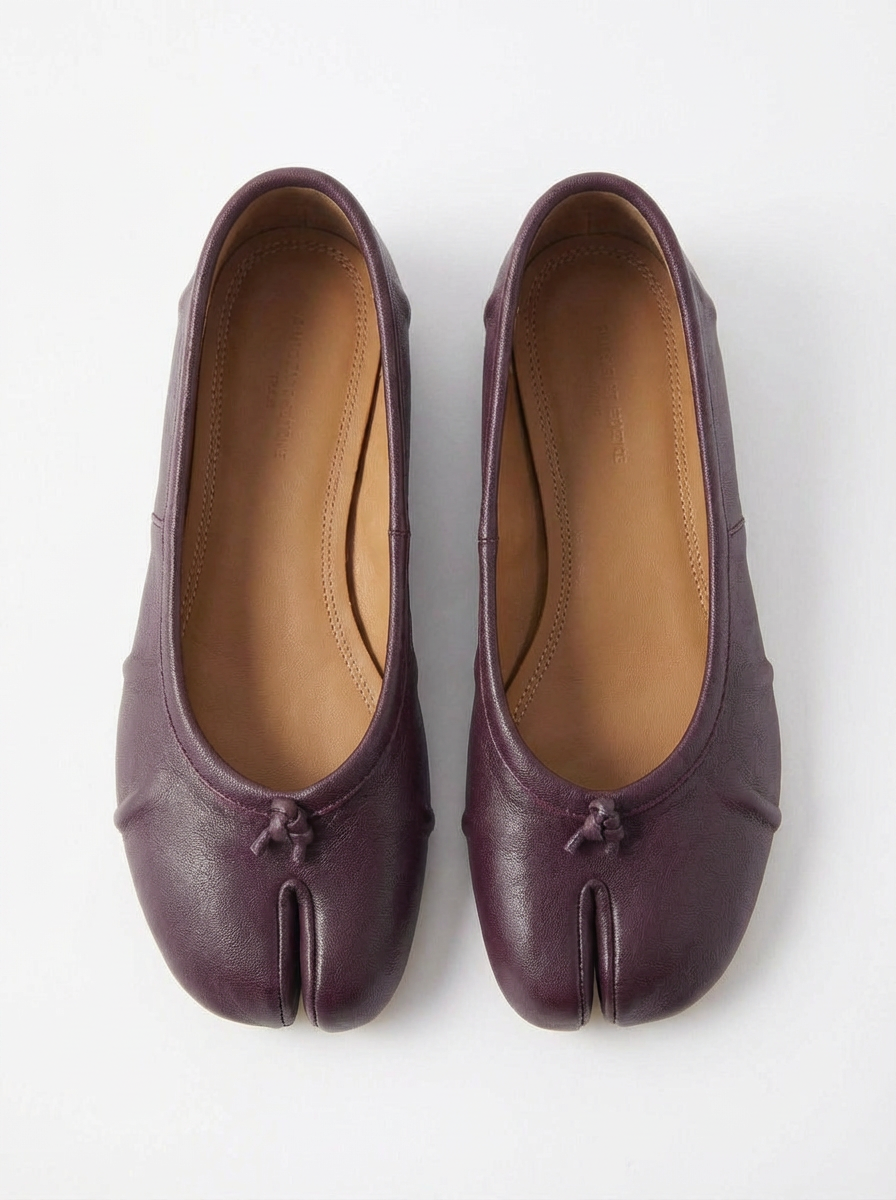 Ballerine Donna in Pelle Morbida Tabi - Vesarelli