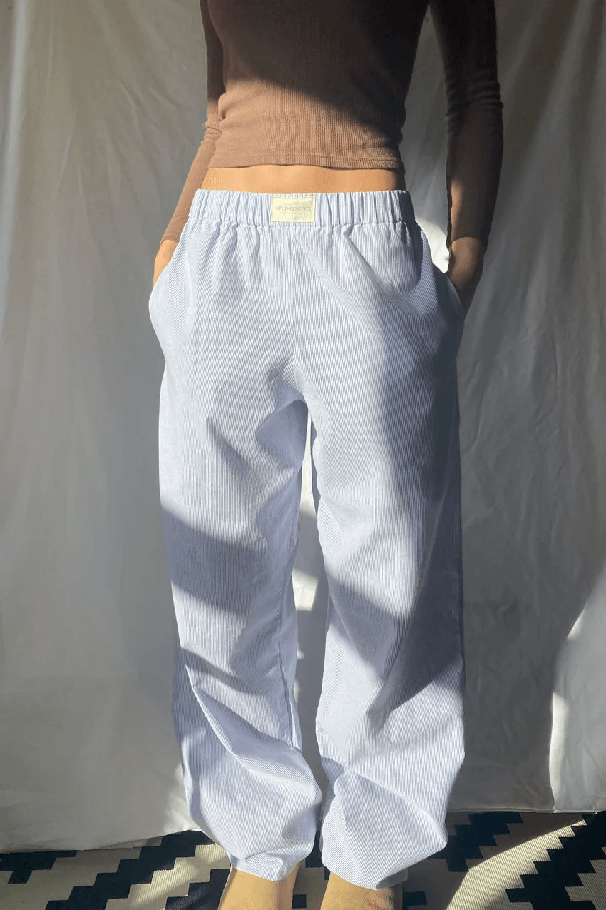 Pantaloni Estivi Uomo con Cintura Elastica Comodi - Vesarelli